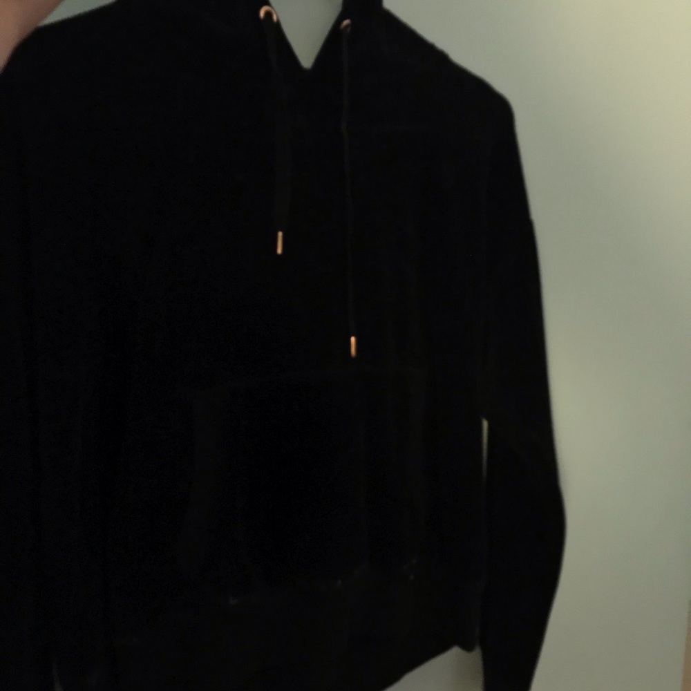 Black Velvet Sweater